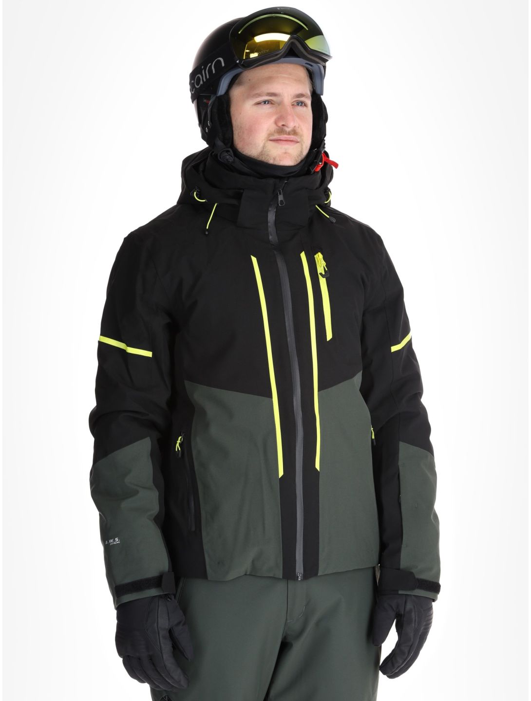 Icepeak, Fircrest ski-jas heren Black zwart 