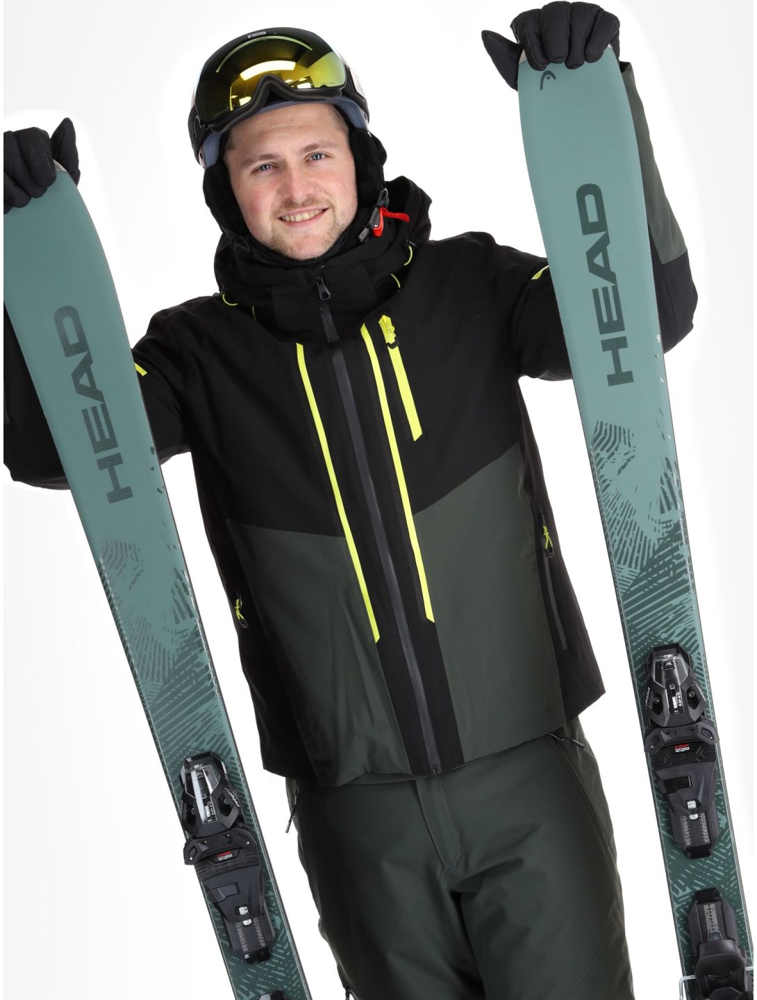 Icepeak, Fircrest ski-jas heren Black zwart 