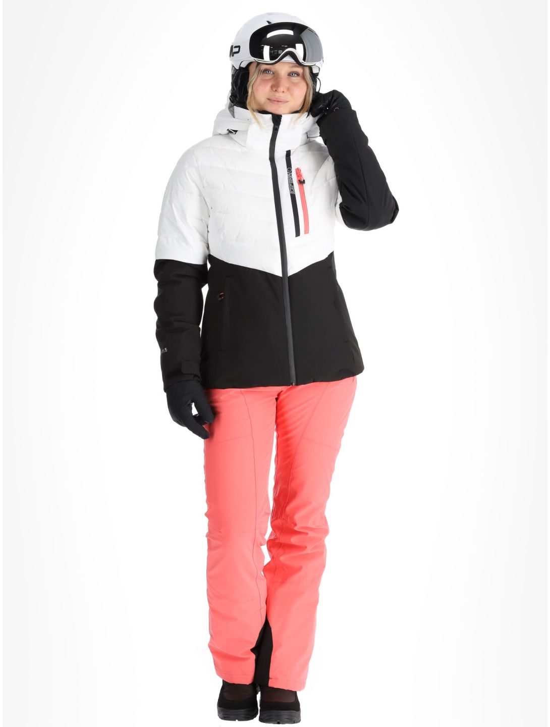 Icepeak, Florala ski-jas dames Optic White wit 