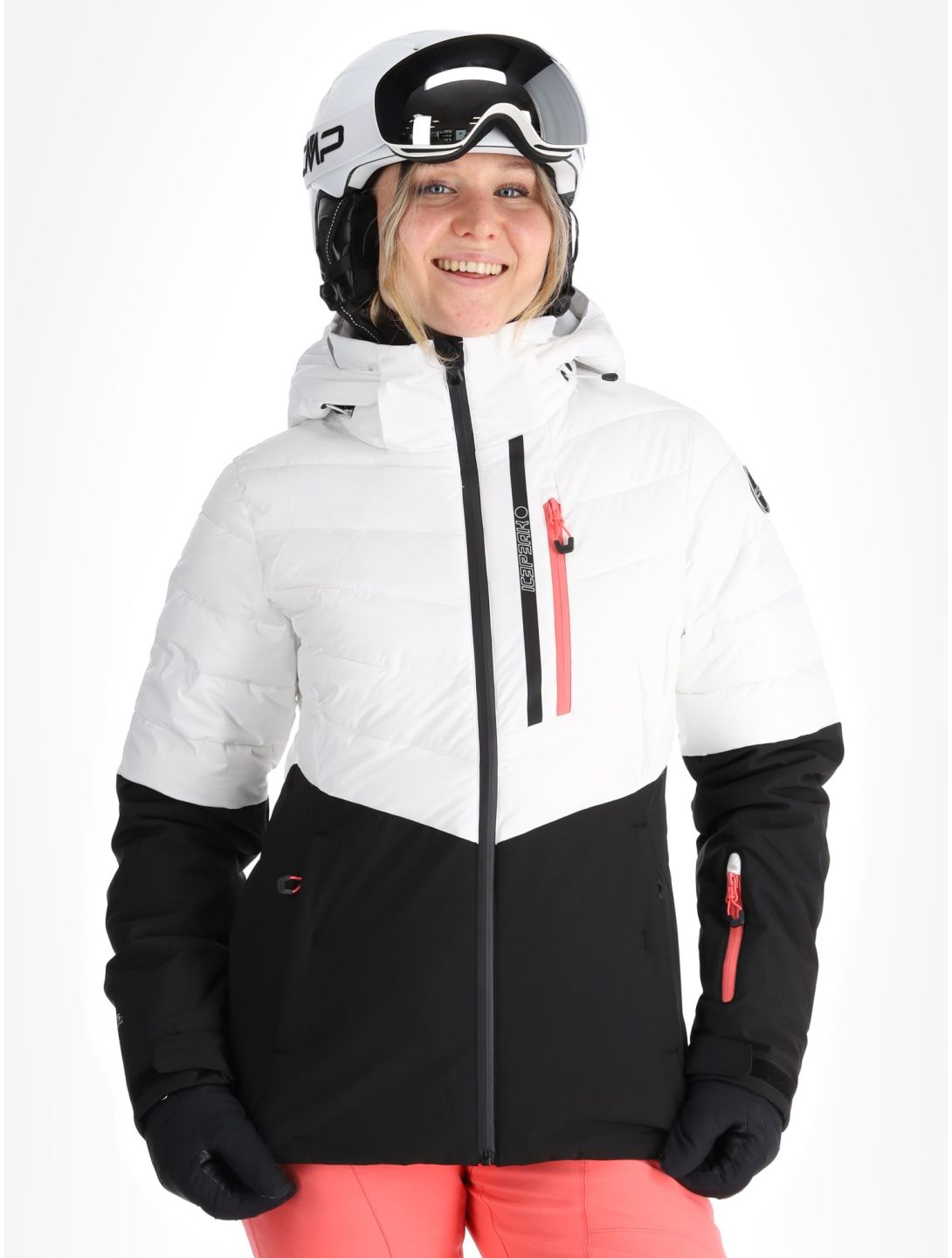 Icepeak, Florala ski-jas dames Optic White wit 