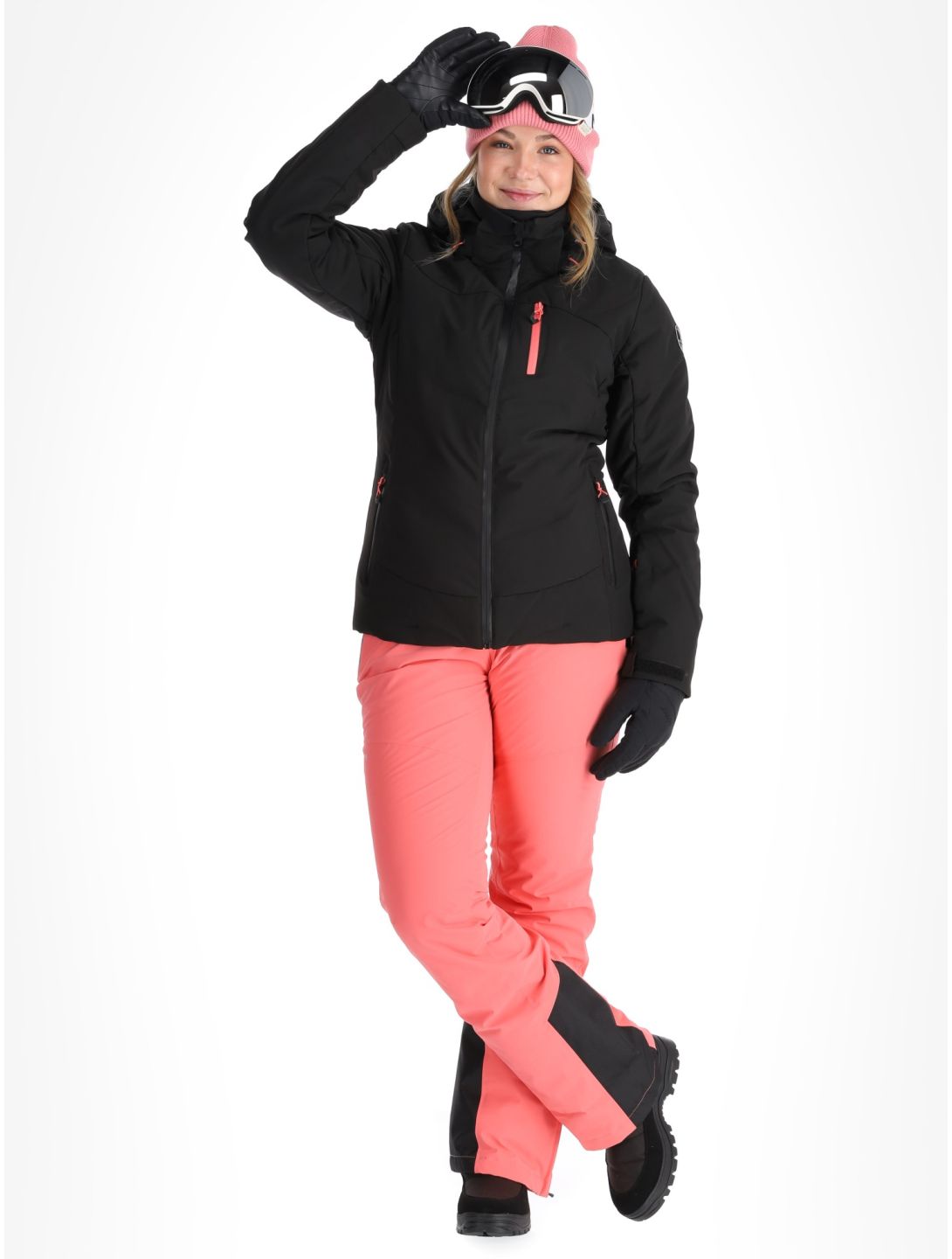 Icepeak, Flovilla ski-jas dames Black zwart 