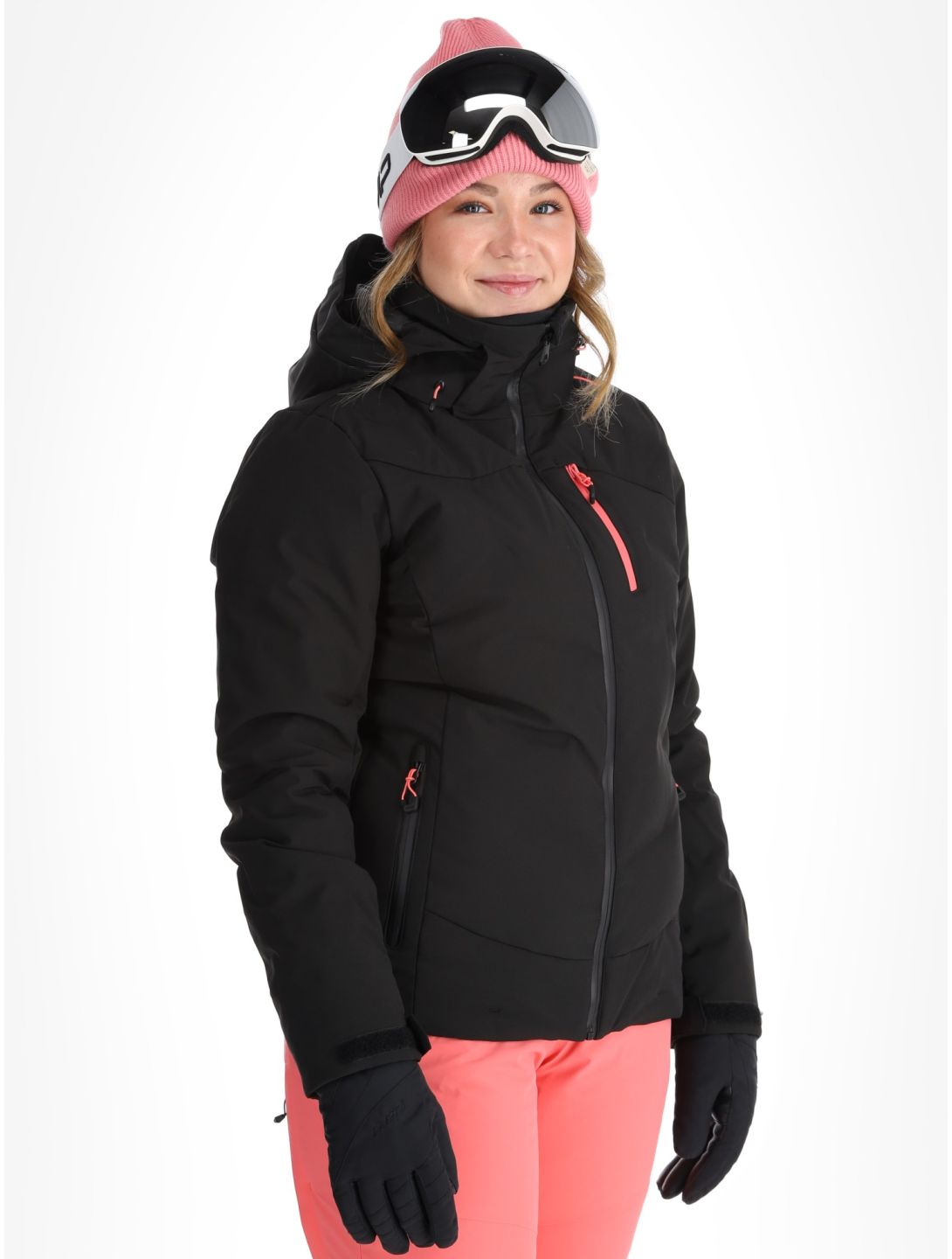 Icepeak, Flovilla ski-jas dames Black zwart 