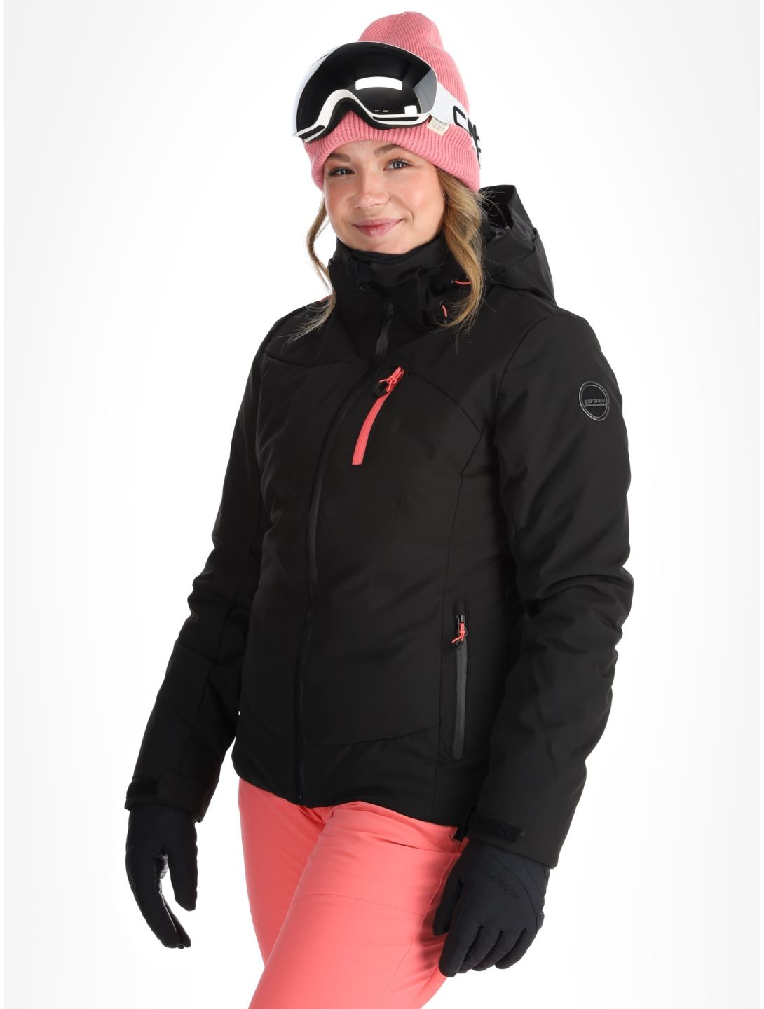 Icepeak, Flovilla ski-jas dames Black zwart 