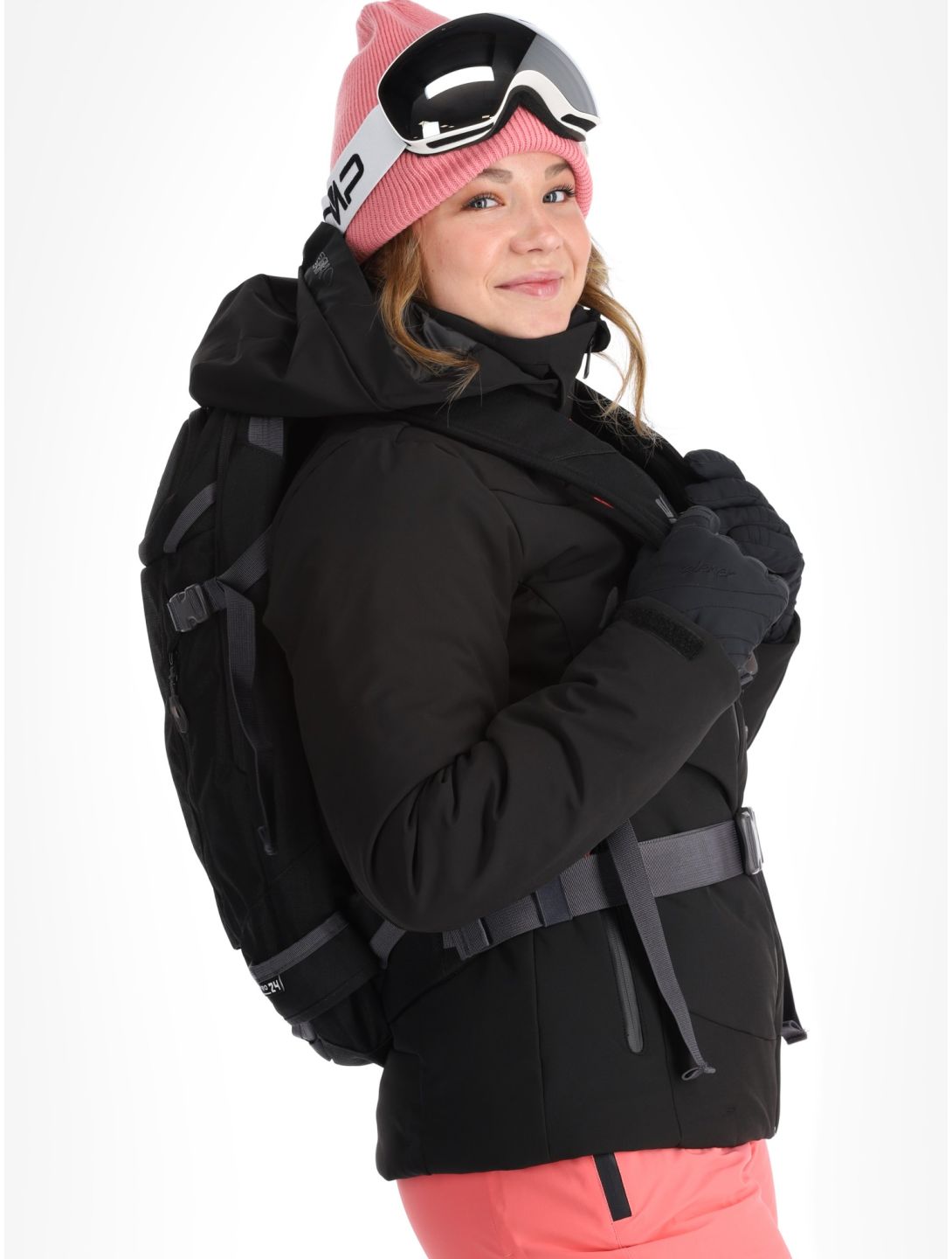 Icepeak, Flovilla ski-jas dames Black zwart 