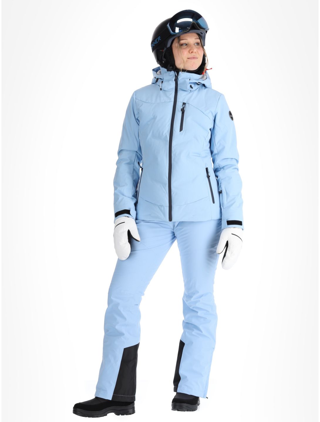 Icepeak, Flovilla ski-jas dames Light Blue blauw 