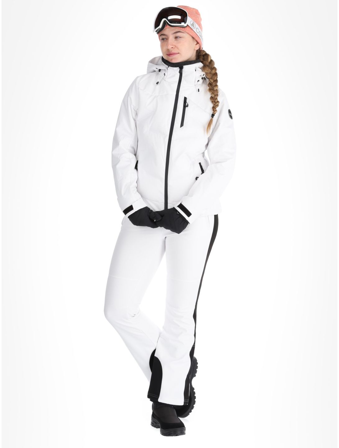 Icepeak, Flovilla ski-jas dames White wit 