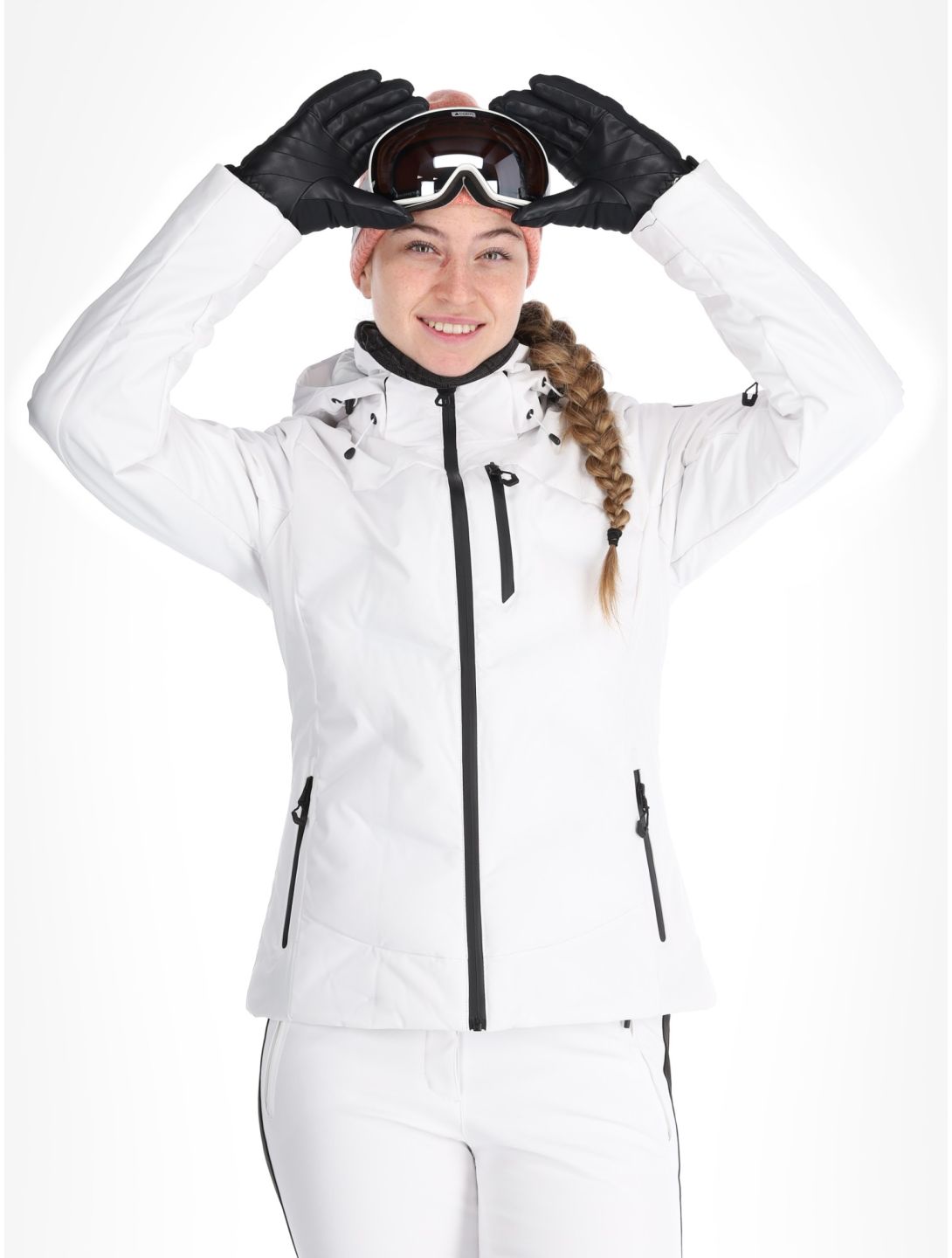 Icepeak, Flovilla ski-jas dames White wit 