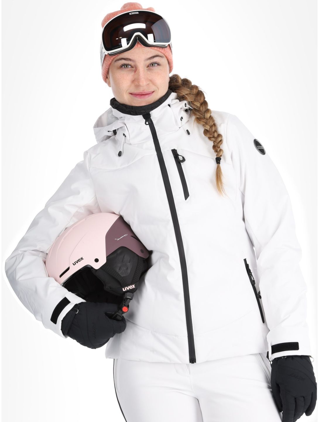 Icepeak, Flovilla ski-jas dames White wit 