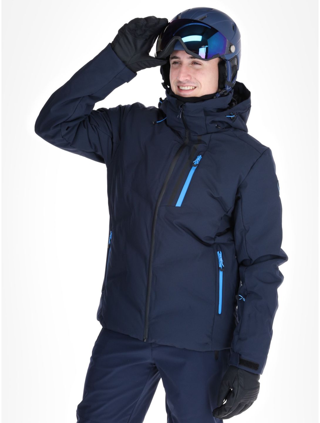 Icepeak, Foley ski-jas heren Dark Blue blauw 