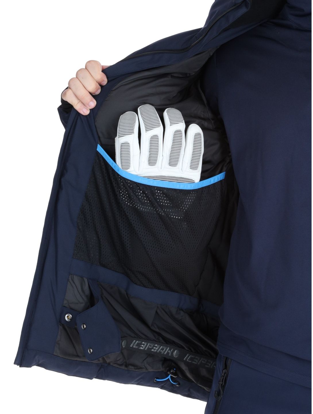 Icepeak, Foley ski-jas heren Dark Blue blauw 