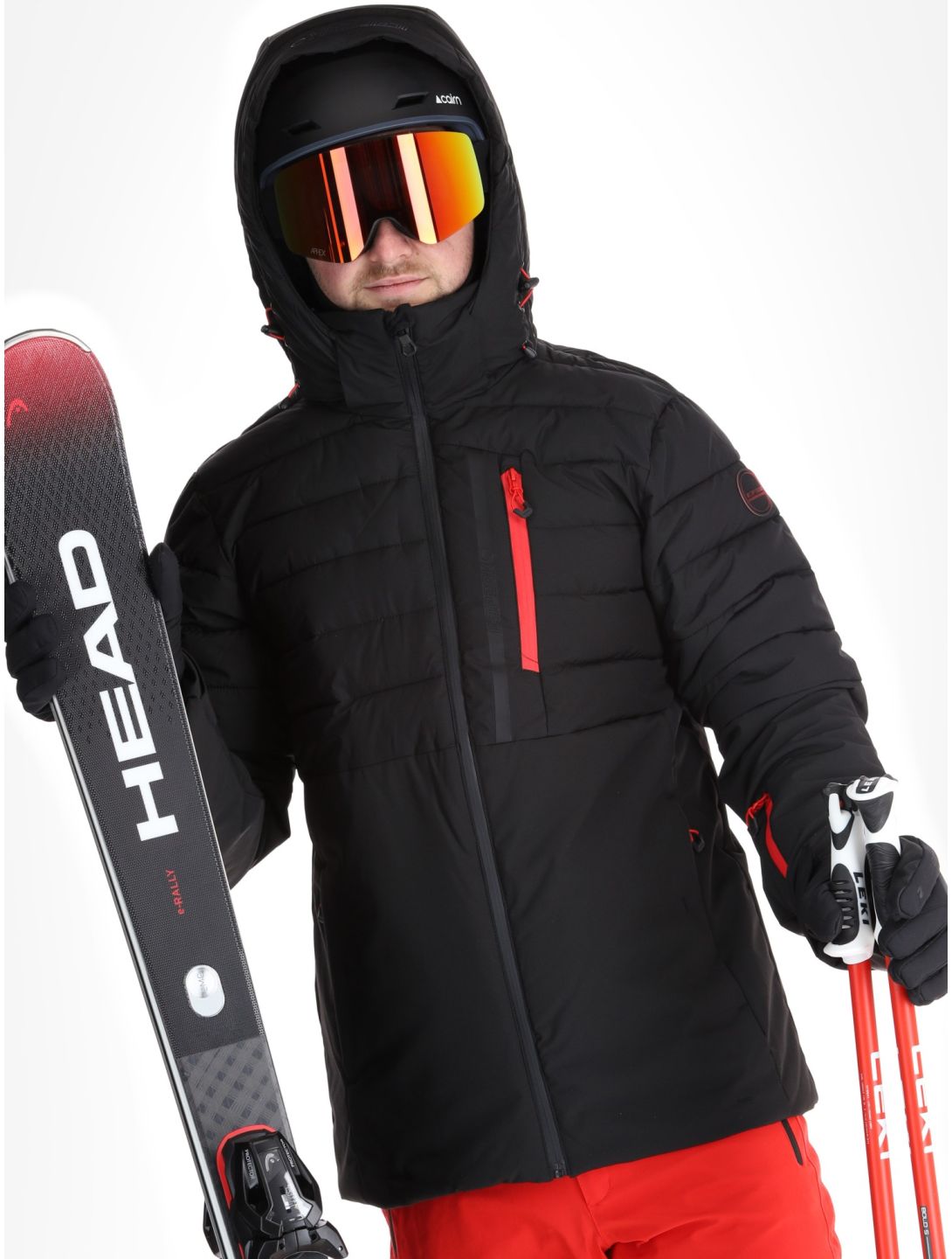 Icepeak, Folsom ski-jas heren Black zwart 