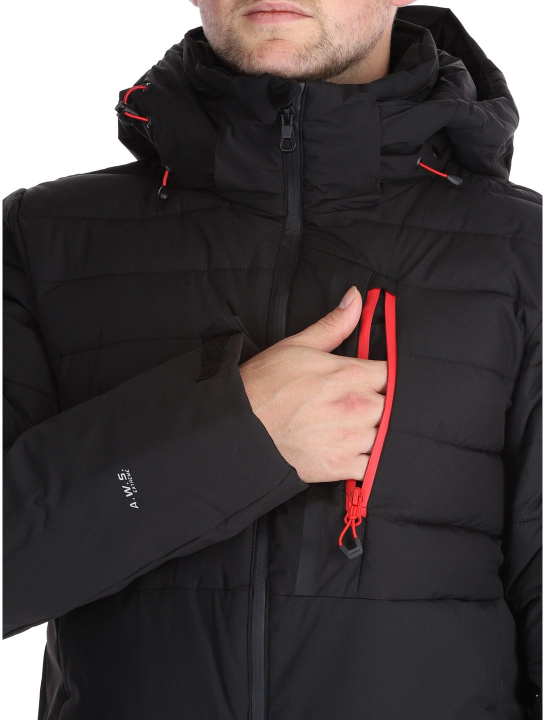 Icepeak, Folsom ski-jas heren Black zwart 