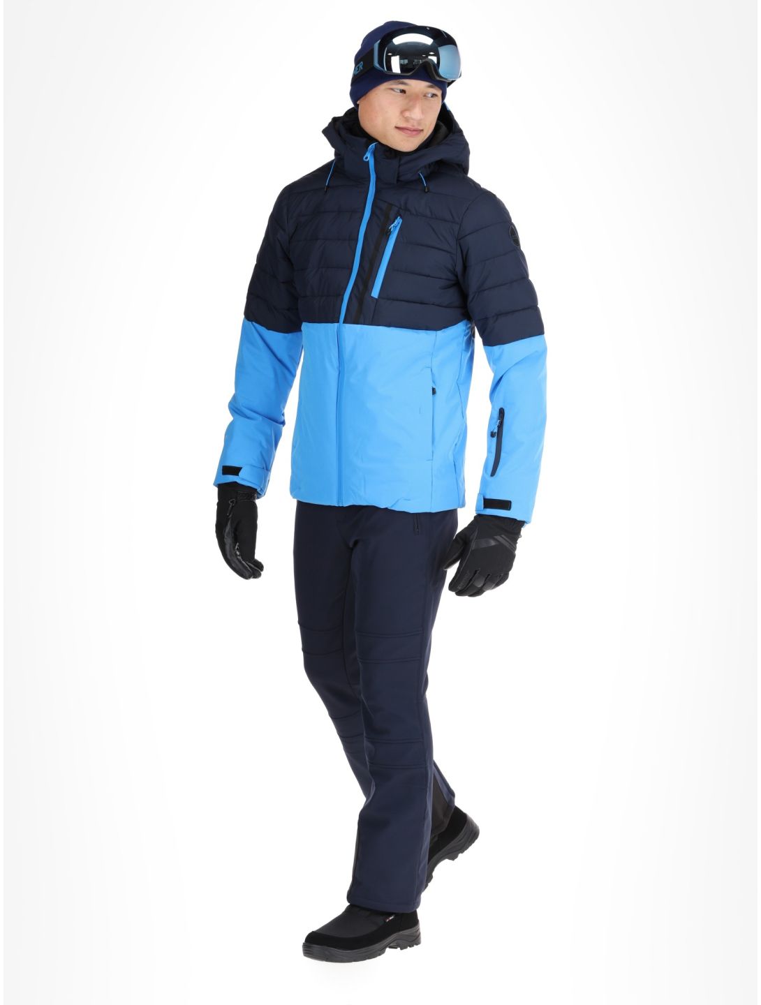 Icepeak, Folsom ski-jas heren Dark Blue blauw 