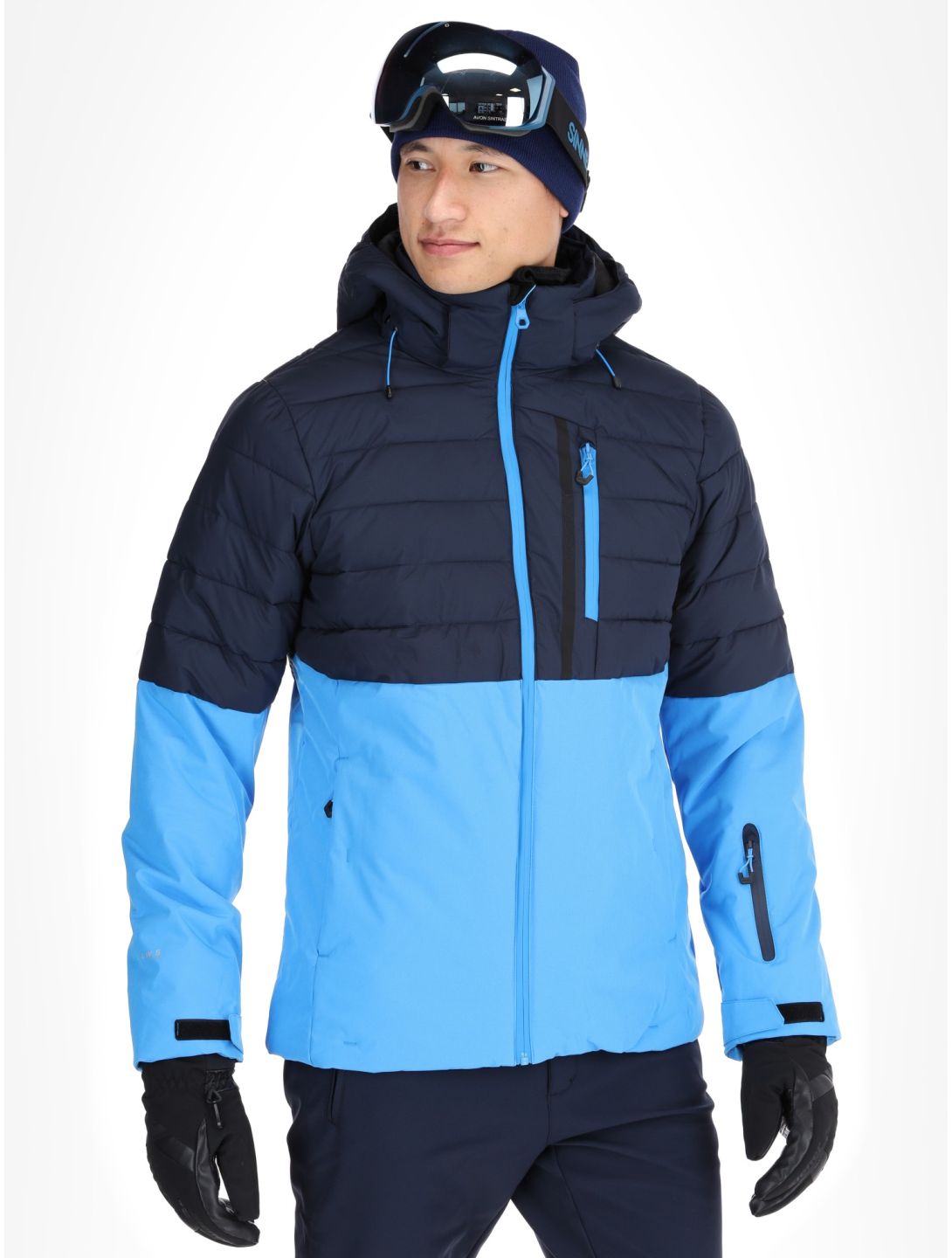 Icepeak, Folsom ski-jas heren Dark Blue blauw 