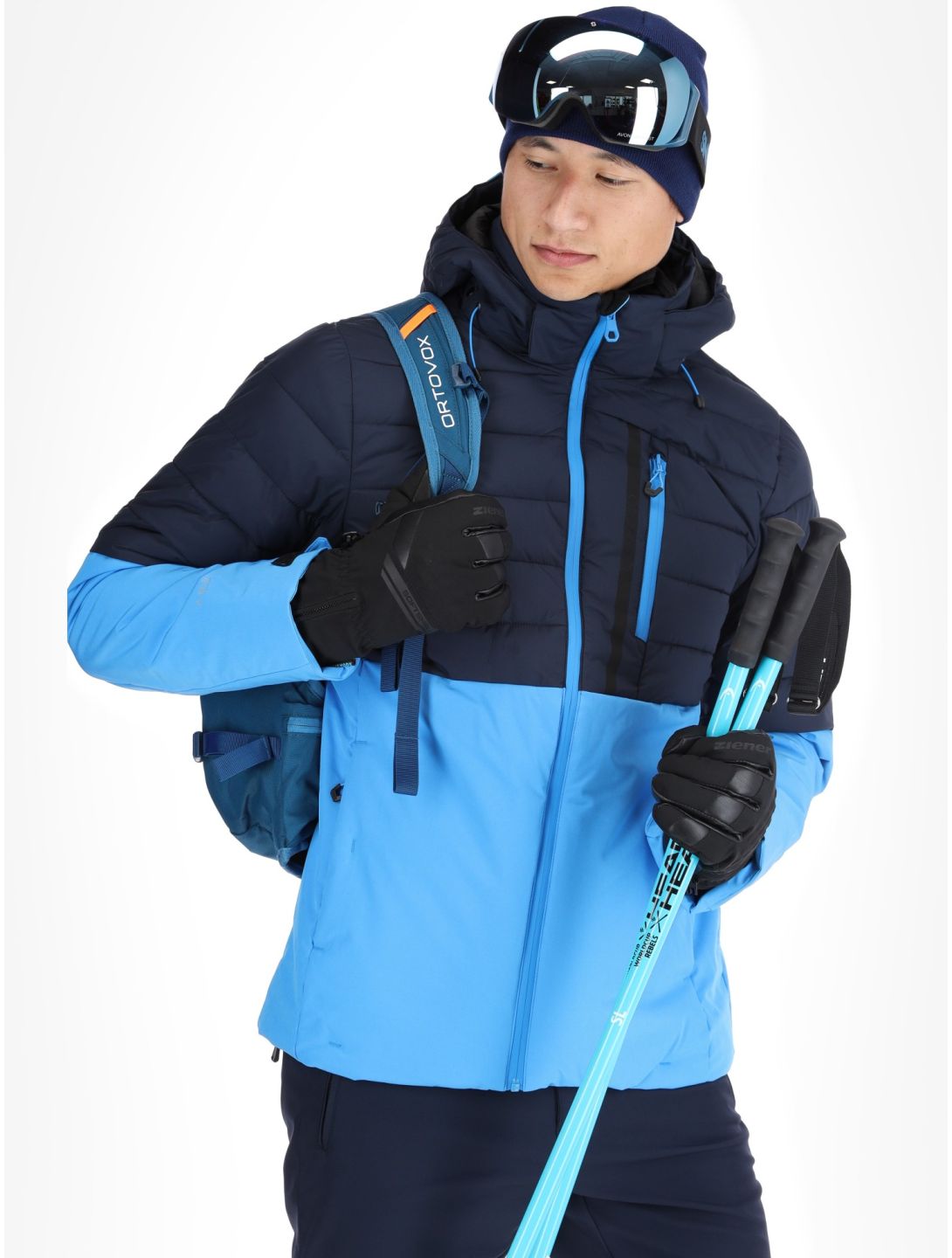 Icepeak, Folsom ski-jas heren Dark Blue blauw 