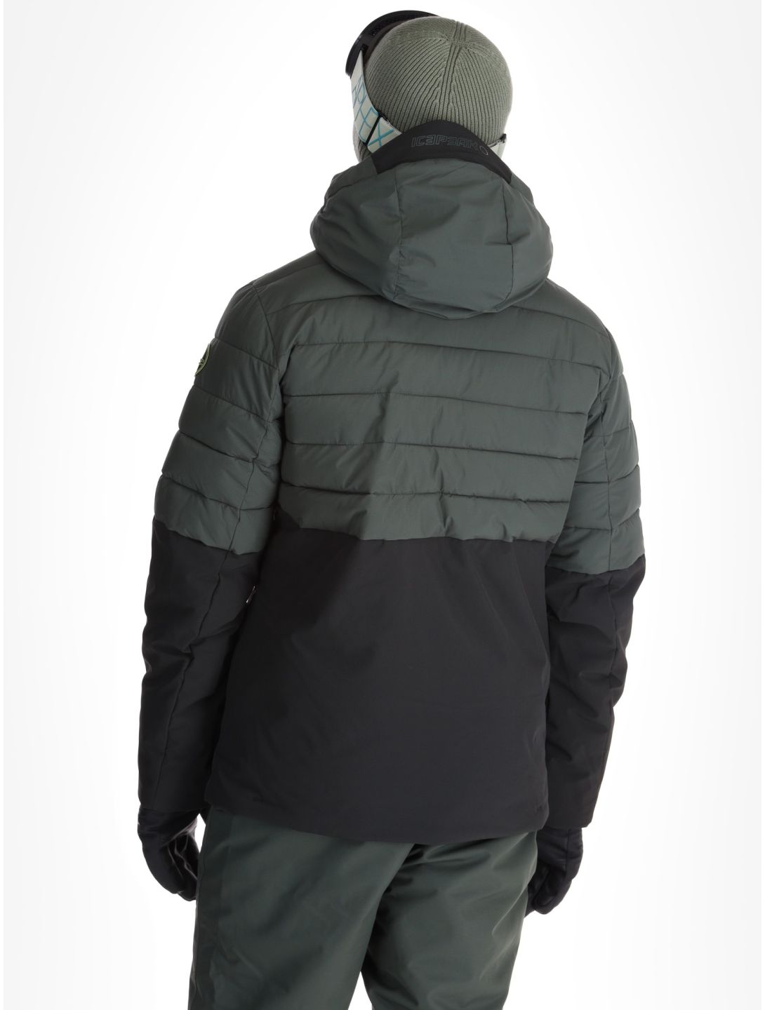 Icepeak, Folsom ski-jas heren Dark Olive groen 