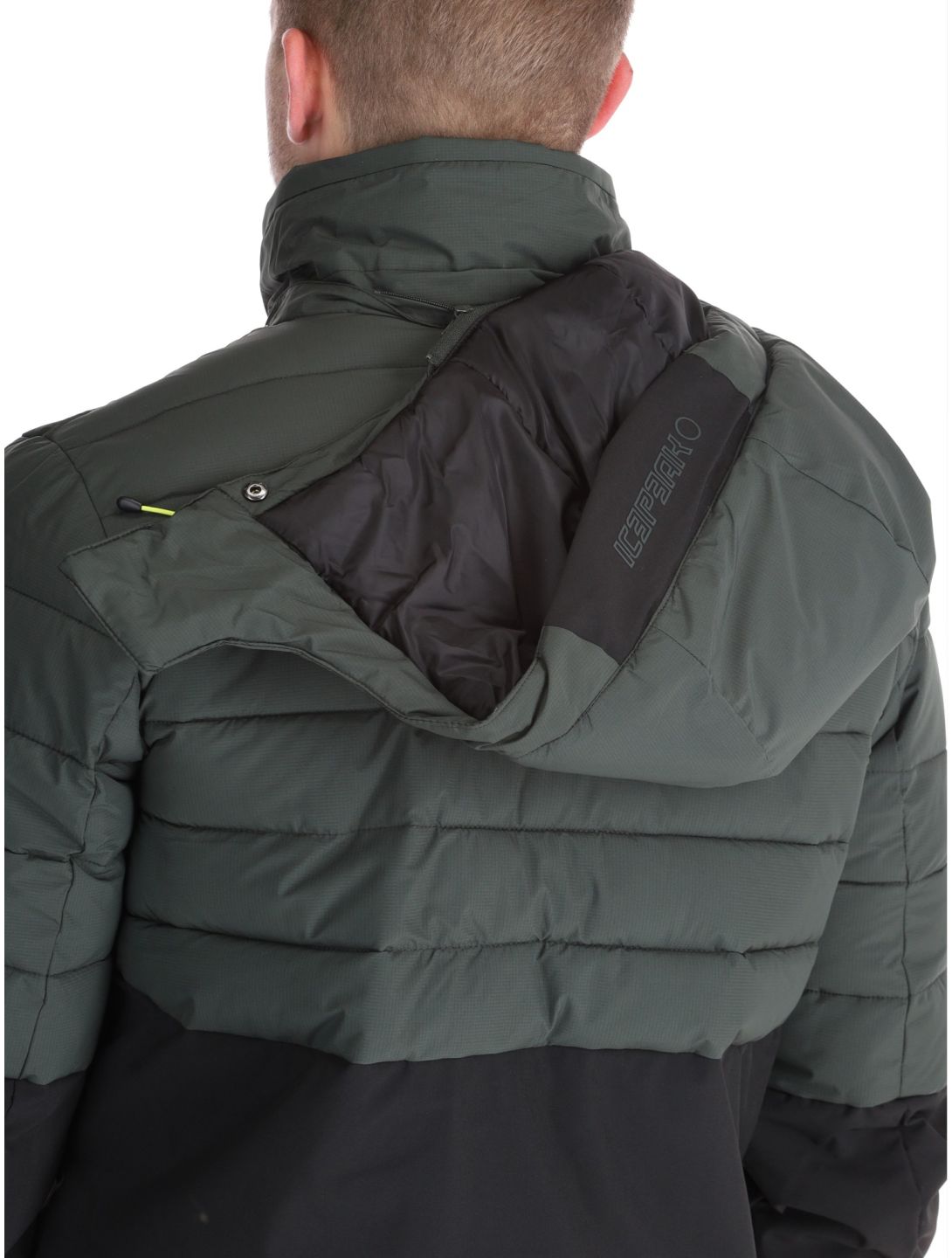 Icepeak, Folsom ski-jas heren Dark Olive groen 