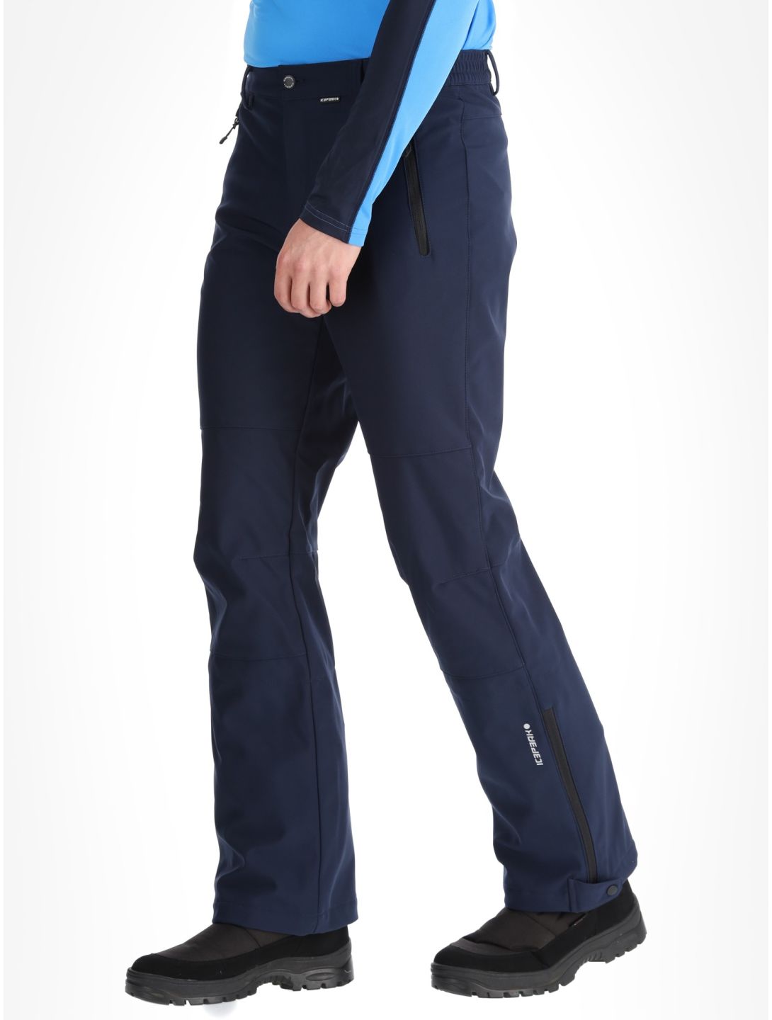 Icepeak, Frankfurt softshell skibroek heren Dark Blue blauw 