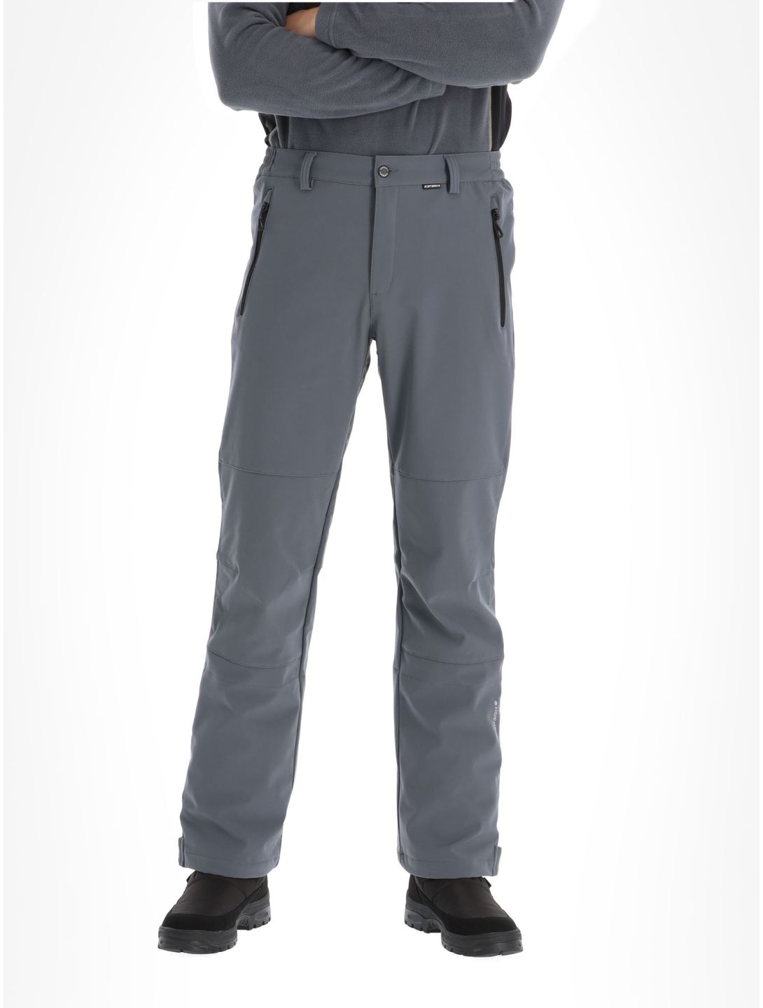 Icepeak, Frankfurt softshell skibroek heren Granite grijs 