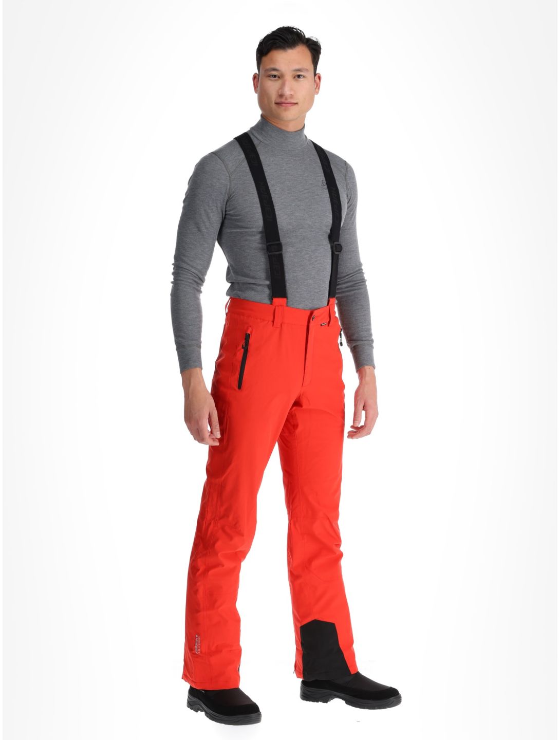 Icepeak, Freiberg skibroek lang model heren Coral-Red rood 