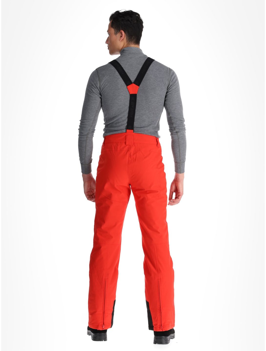 Icepeak, Freiberg skibroek lang model heren Coral-Red rood 