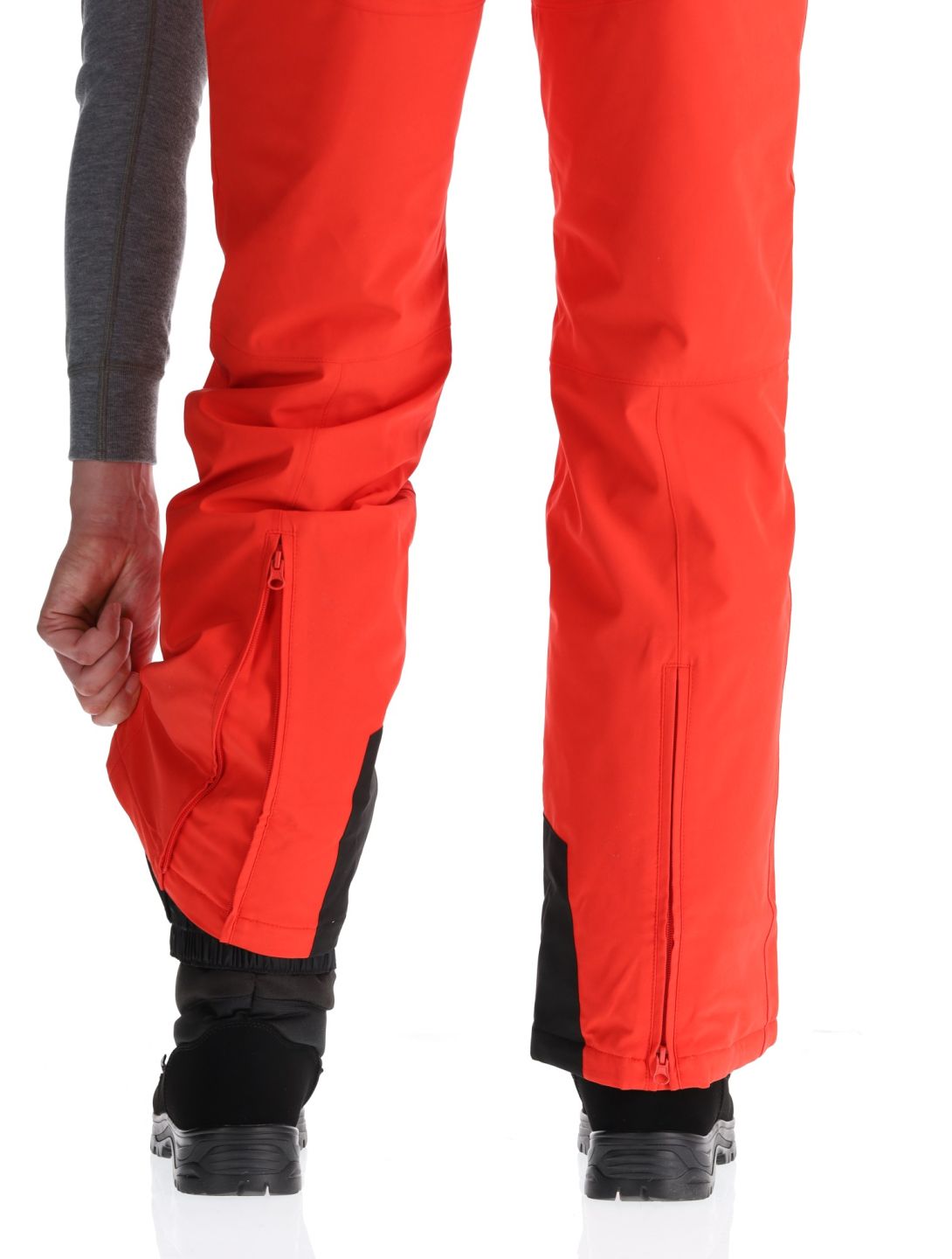 Icepeak, Freiberg skibroek lang model heren Coral-Red rood 