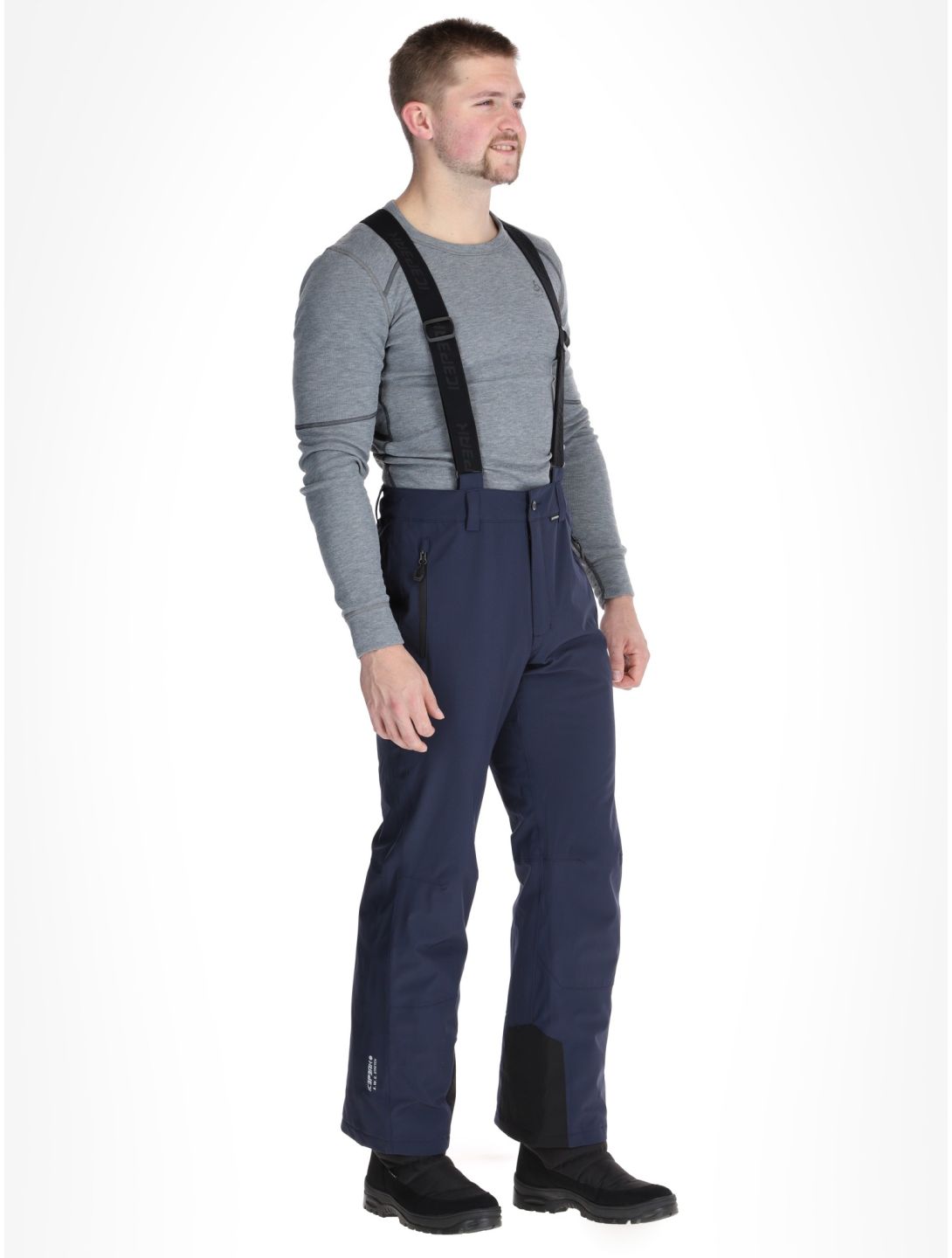 Icepeak, Freiberg skibroek kort model heren Dark Blue blauw 