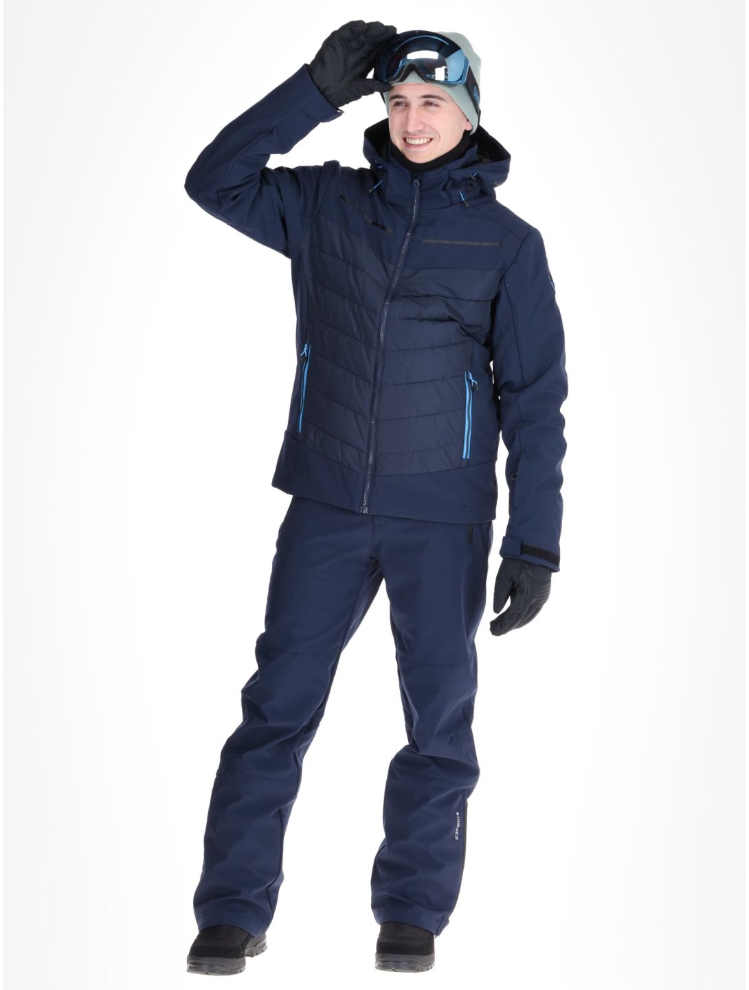 Icepeak, Fremont ski-jas heren Dark Blue blauw 