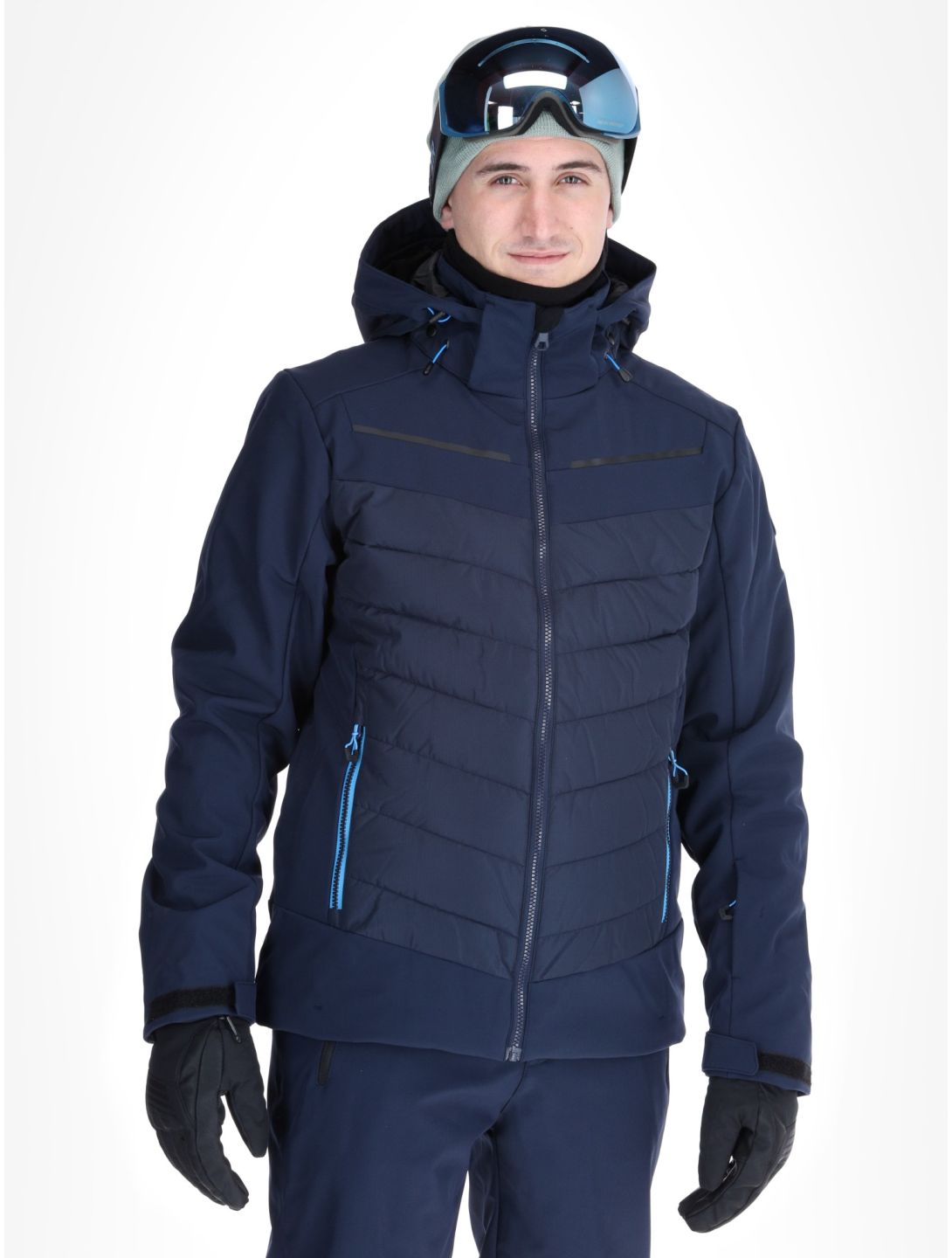 Icepeak, Fremont ski-jas heren Dark Blue blauw 