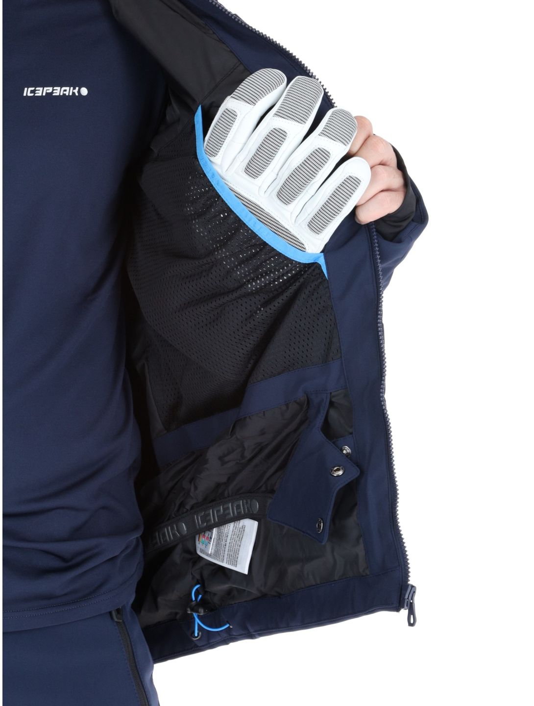 Icepeak, Fremont ski-jas heren Dark Blue blauw 