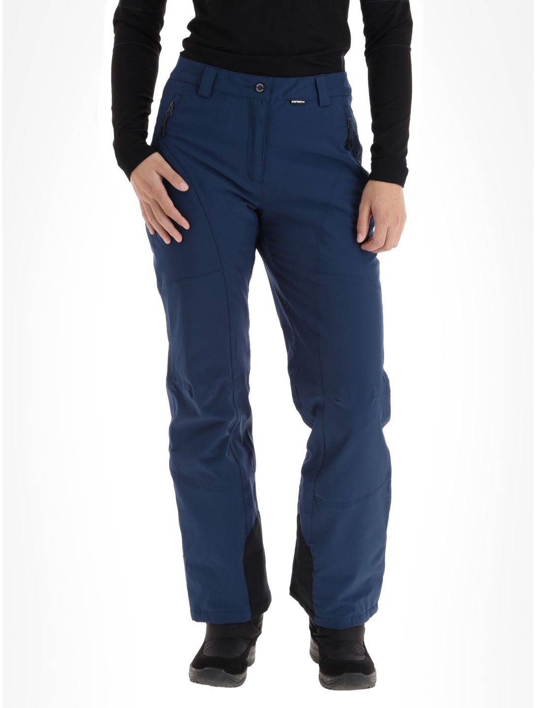 Icepeak, Freyung skibroek kort model dames Dark Blue blauw 