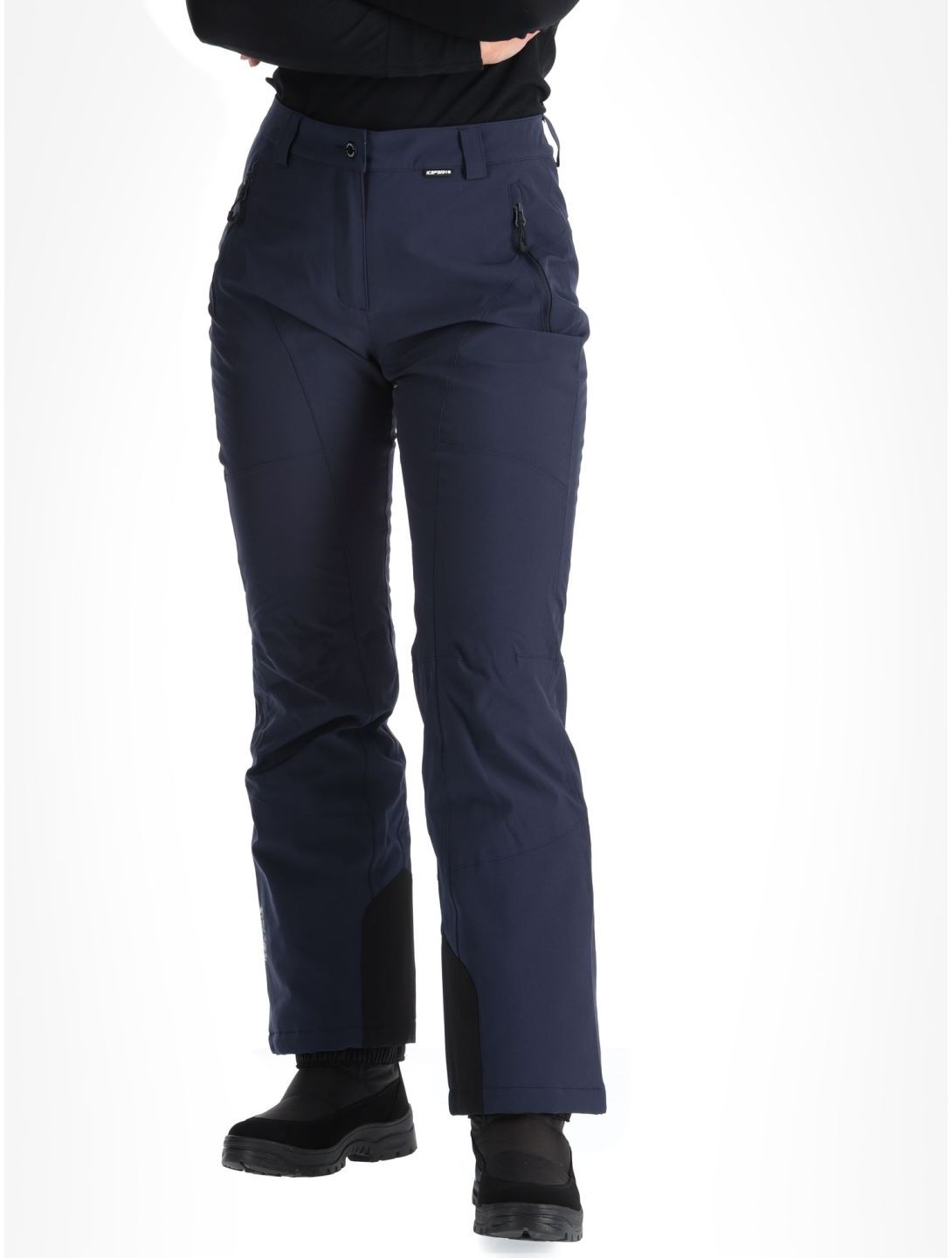 Icepeak, Freyung skibroek kort model dames Dark Blue blauw 