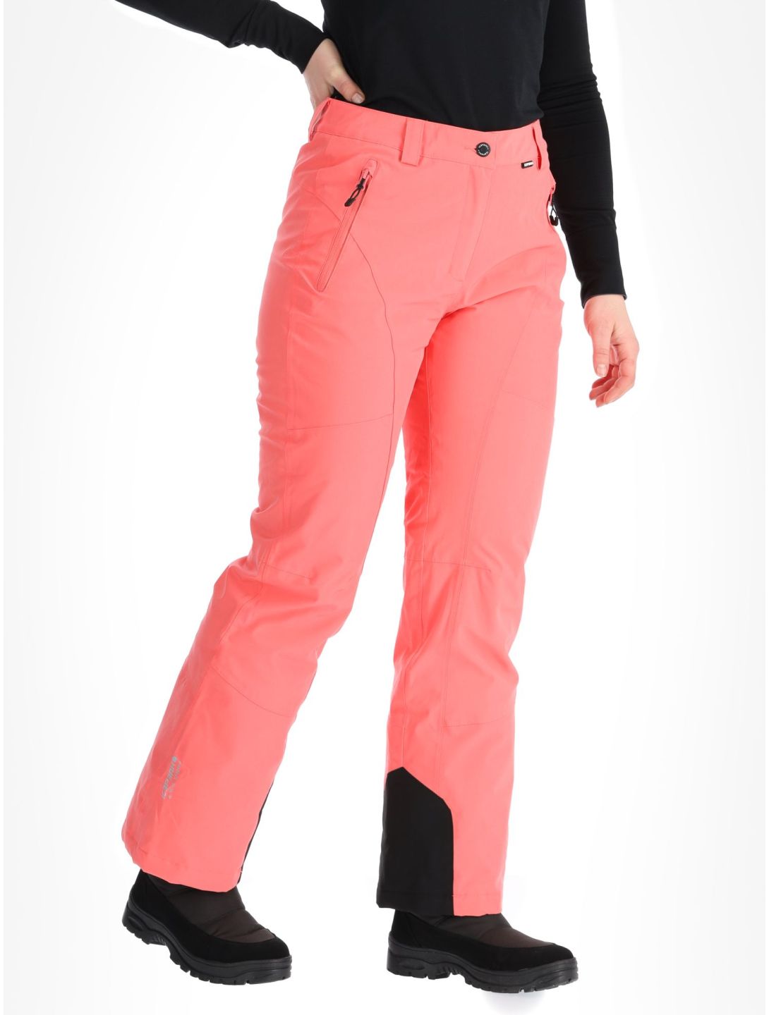 Icepeak, Freyung skibroek kort model dames Pink roze 