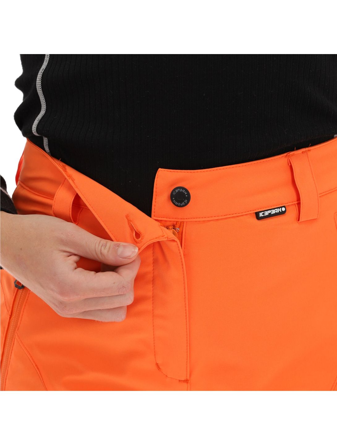 Icepeak, Freyung skibroek slim fit dames oranje