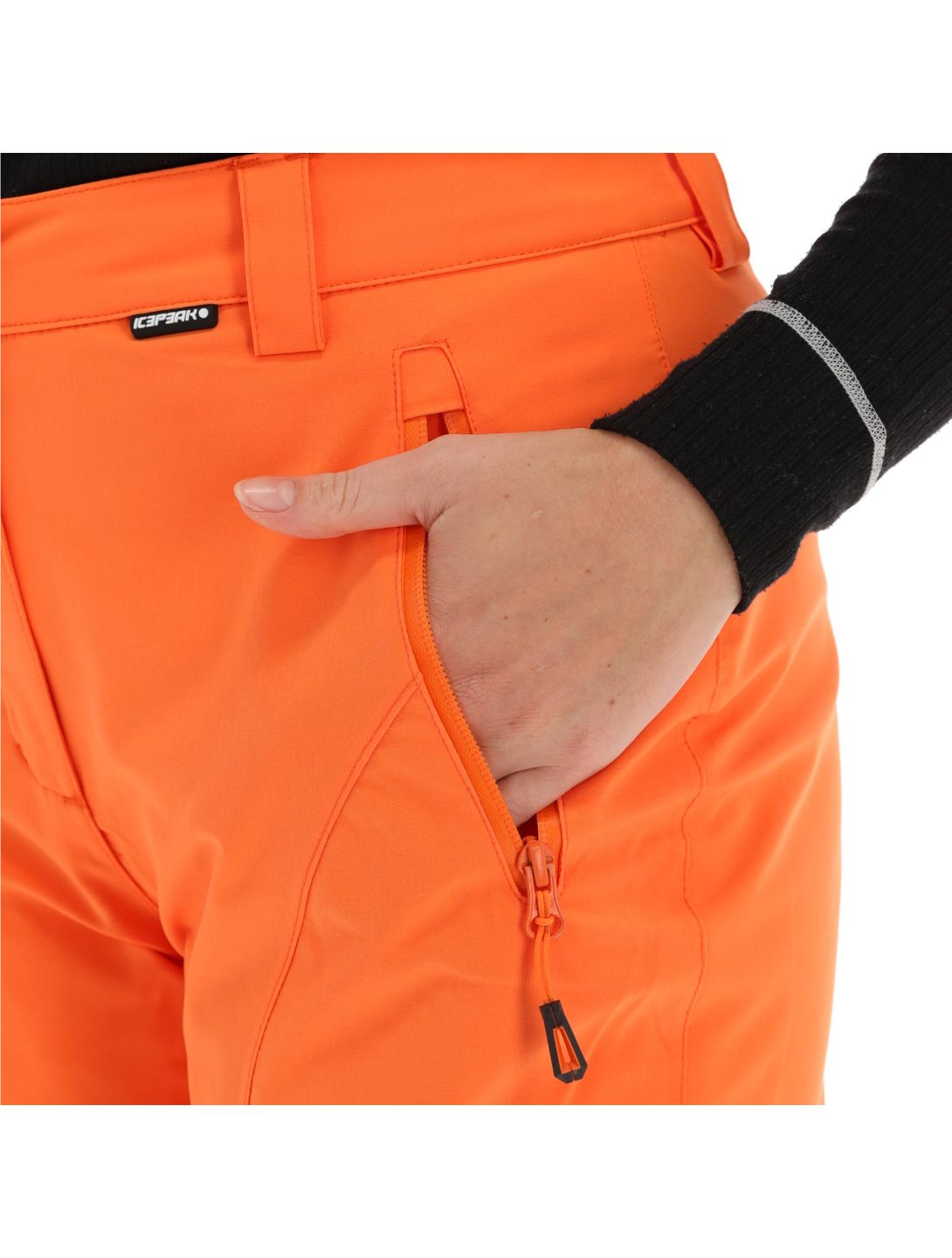 Icepeak, Freyung skibroek slim fit dames oranje