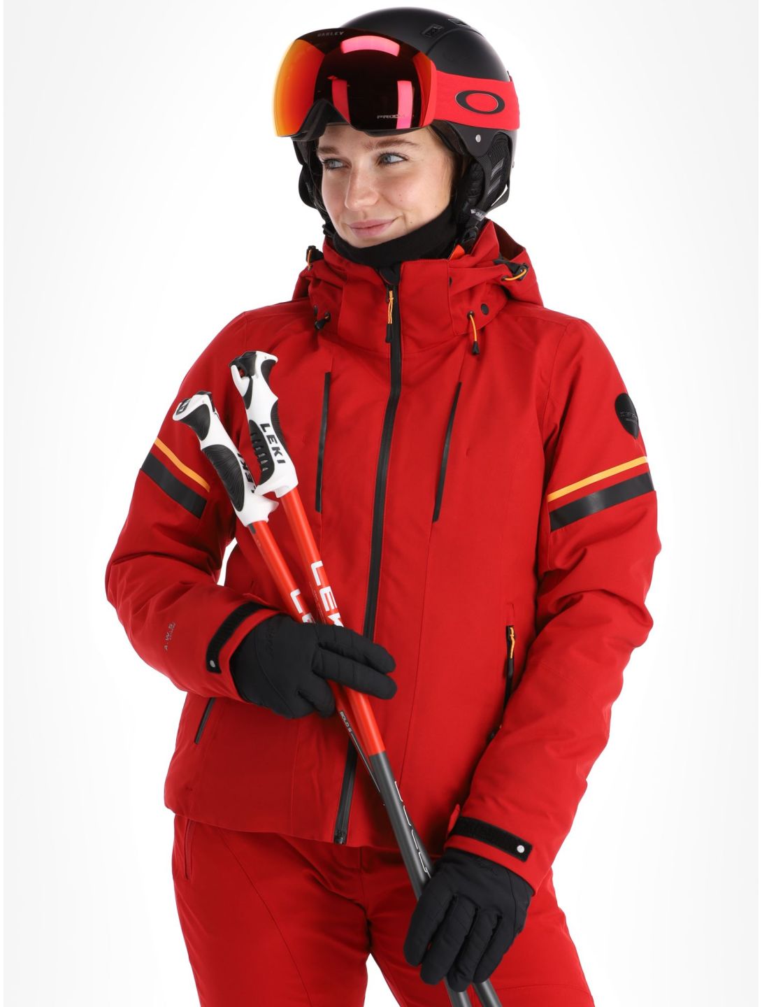 Icepeak, Friona ski-jas dames Burgundy bordeaux 