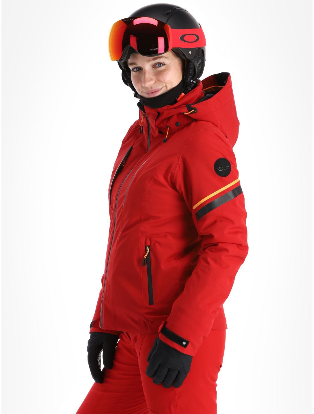 Icepeak, Friona ski-jas dames Burgundy bordeaux 