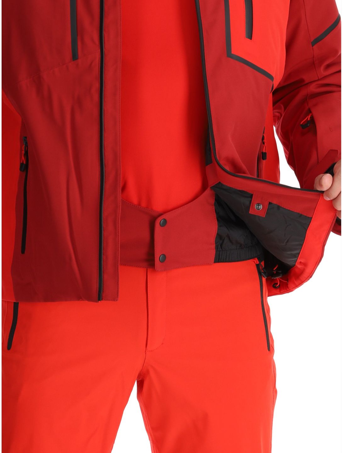 Icepeak, Frisco ski-jas heren Cranberry rood 