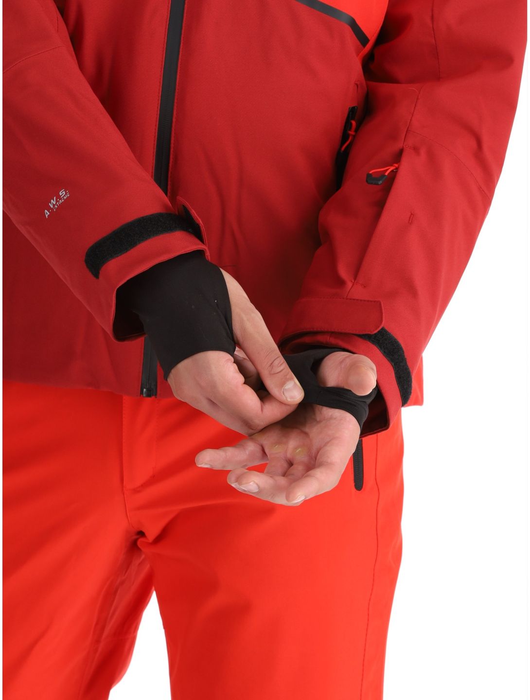 Icepeak, Frisco ski-jas heren Cranberry rood 