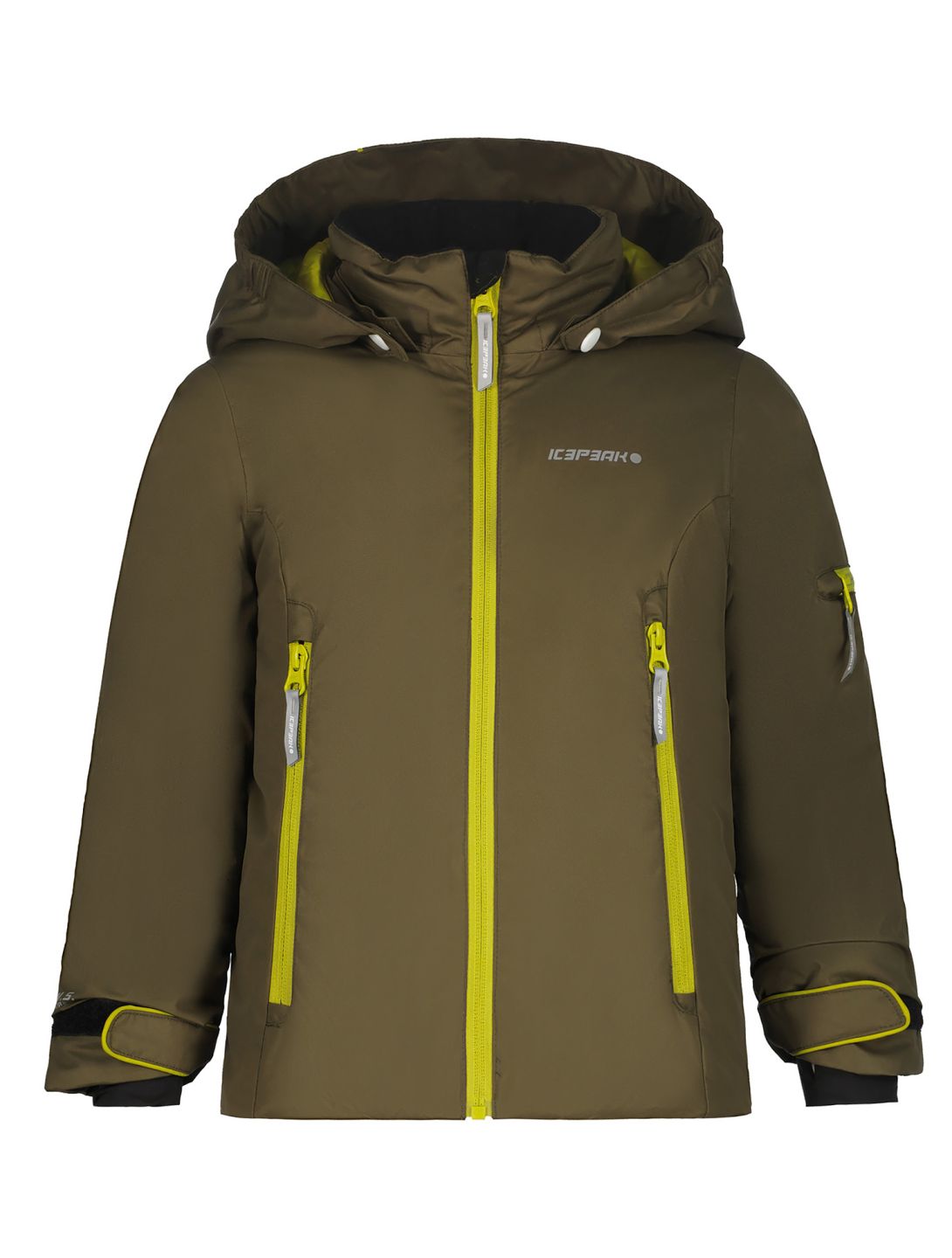 Icepeak, Jian Kd ski-jas kinderen Dark Olive groen 