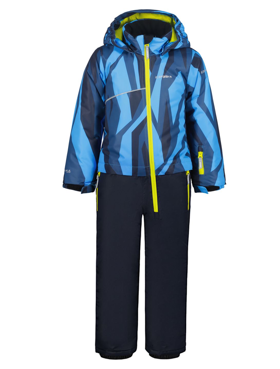 Icepeak, Jizan KD ski overall kinderen Sky Blue blauw 