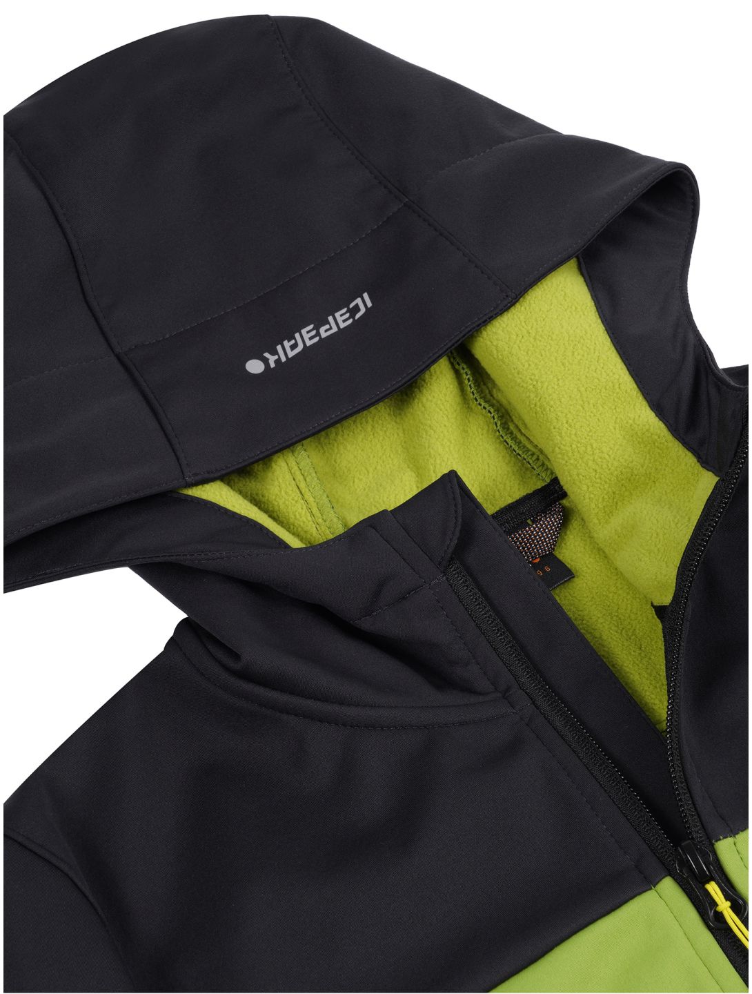 Icepeak, Kline JR softshell ski-jas kinderen Asparagus groen 