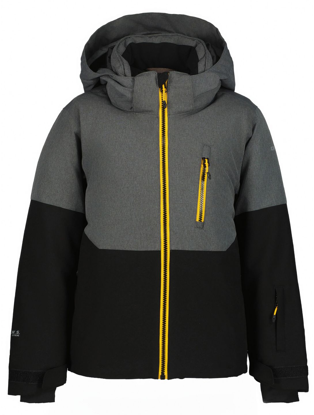 Icepeak, Langdon Jr ski-jas kinderen Black grijs, zwart 