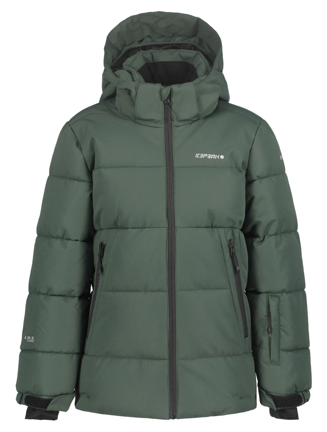 Icepeak, Louin JR ski-jas kinderen Dark Olive groen 