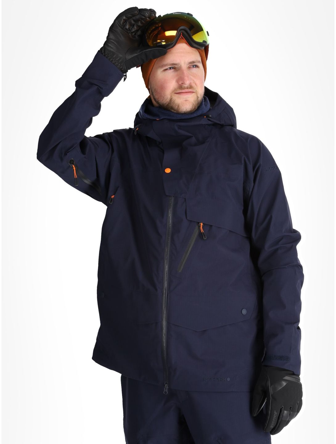 Icepeak, Yaholo hardshell ski-jas heren Dark Blue blauw 