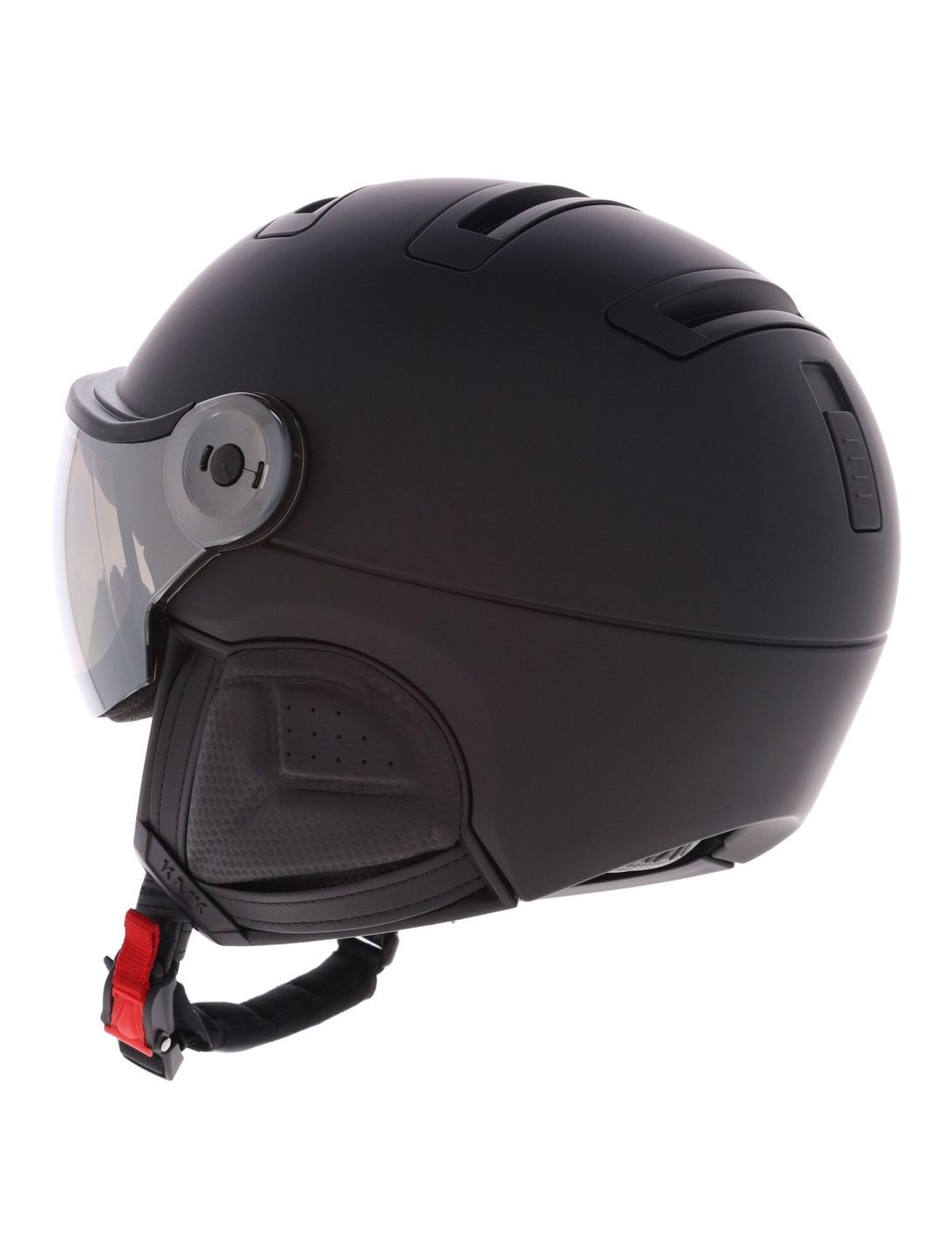 Kask, Piuma-R Shadow Visor skihelm met vizier unisex Black zwart 