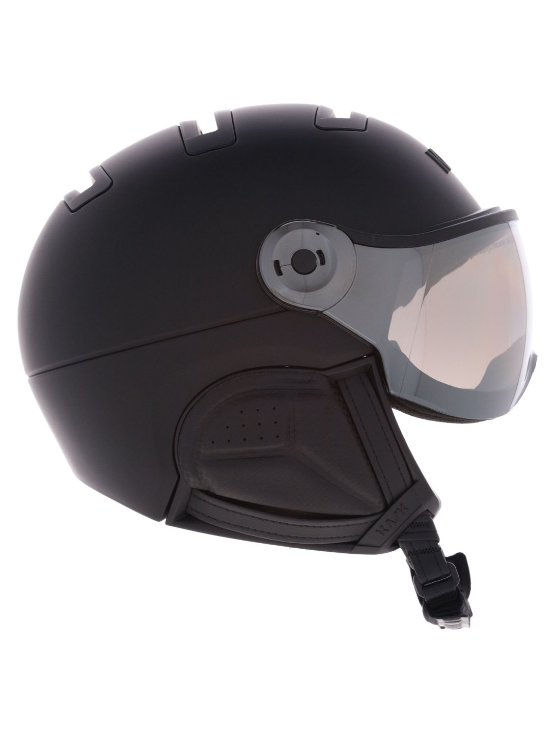 Kask, Piuma-R Shadow Visor skihelm met vizier unisex Black zwart 