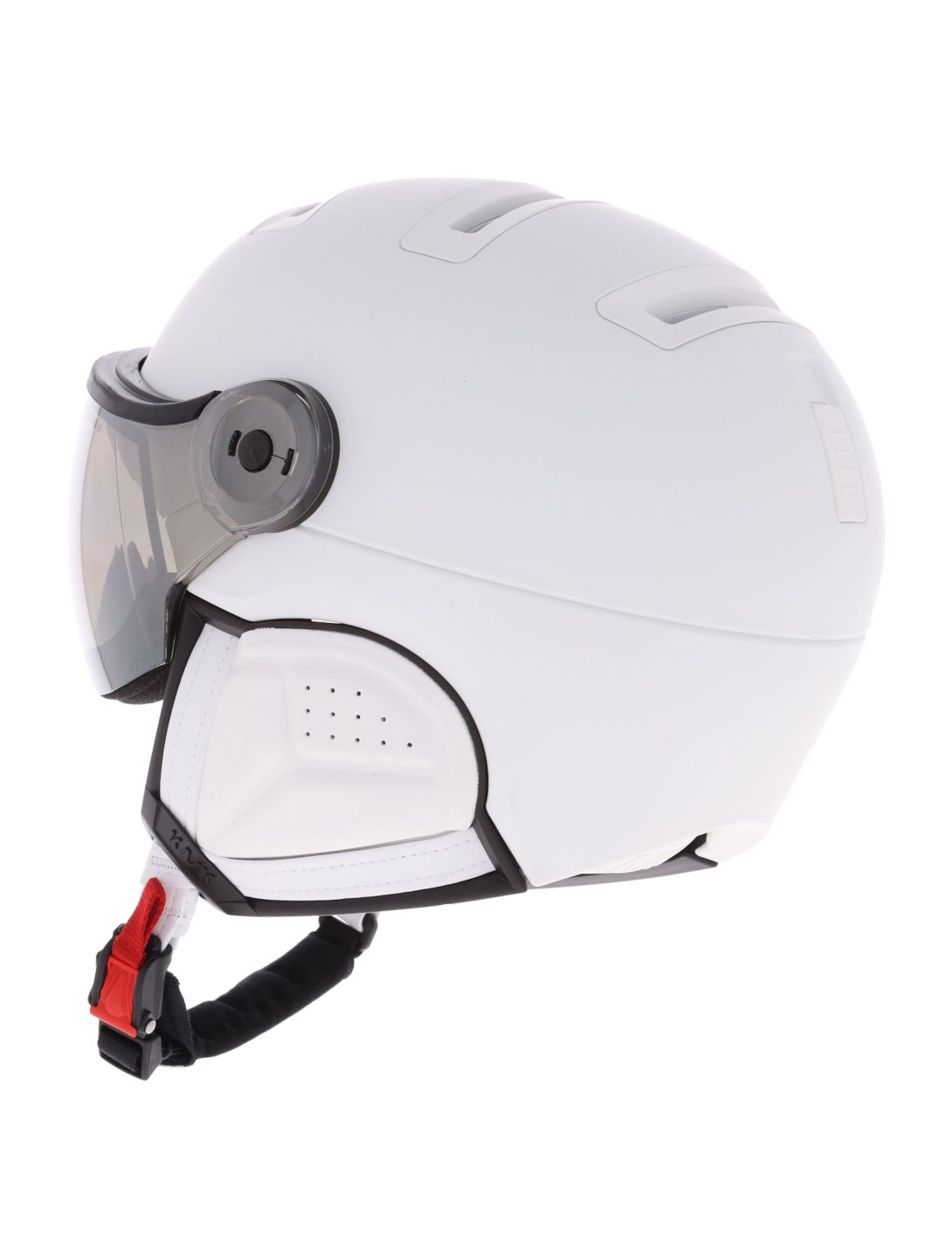 Kask, Piuma-R Shadow Visor skihelm met vizier unisex White wit 