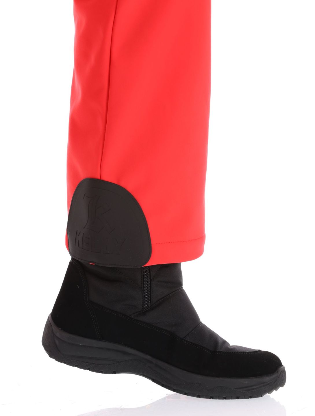 Kelly, April softshell skibroek dames Red / Black rood, zwart 