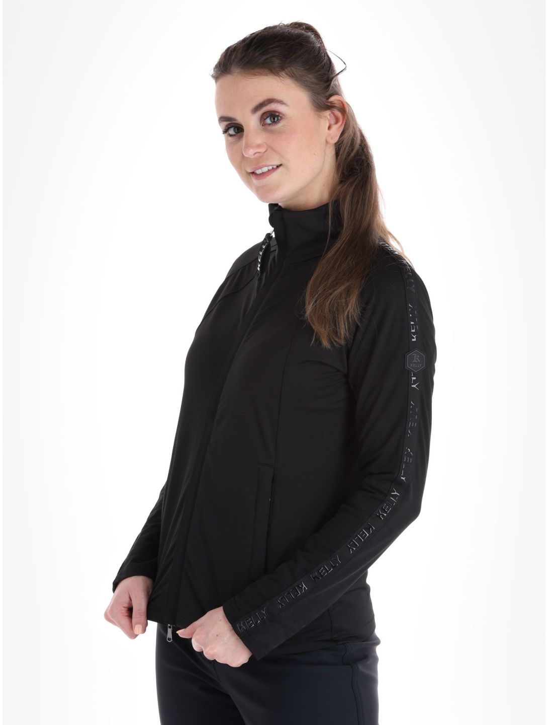 Kelly, Luna vest dames Black zwart 